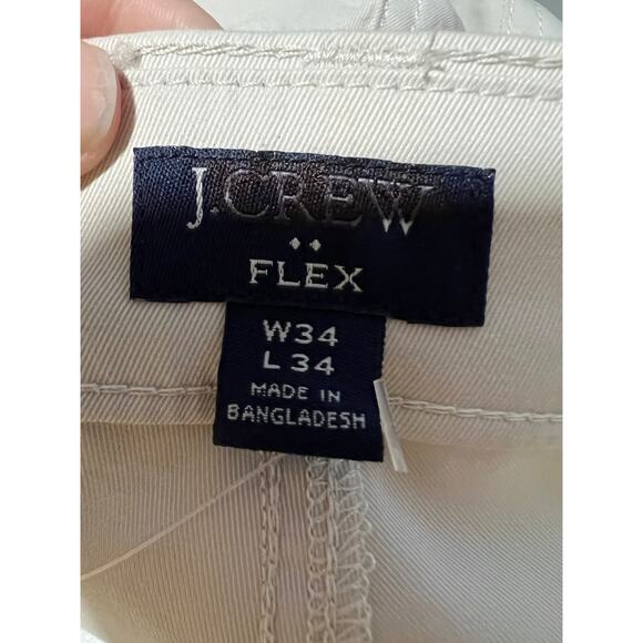 NWT J. Crew Men's Flex Slim-Fit Five-Pocket Tech Pant Stretch Stone Size 34x34 - Picture 6 of 14